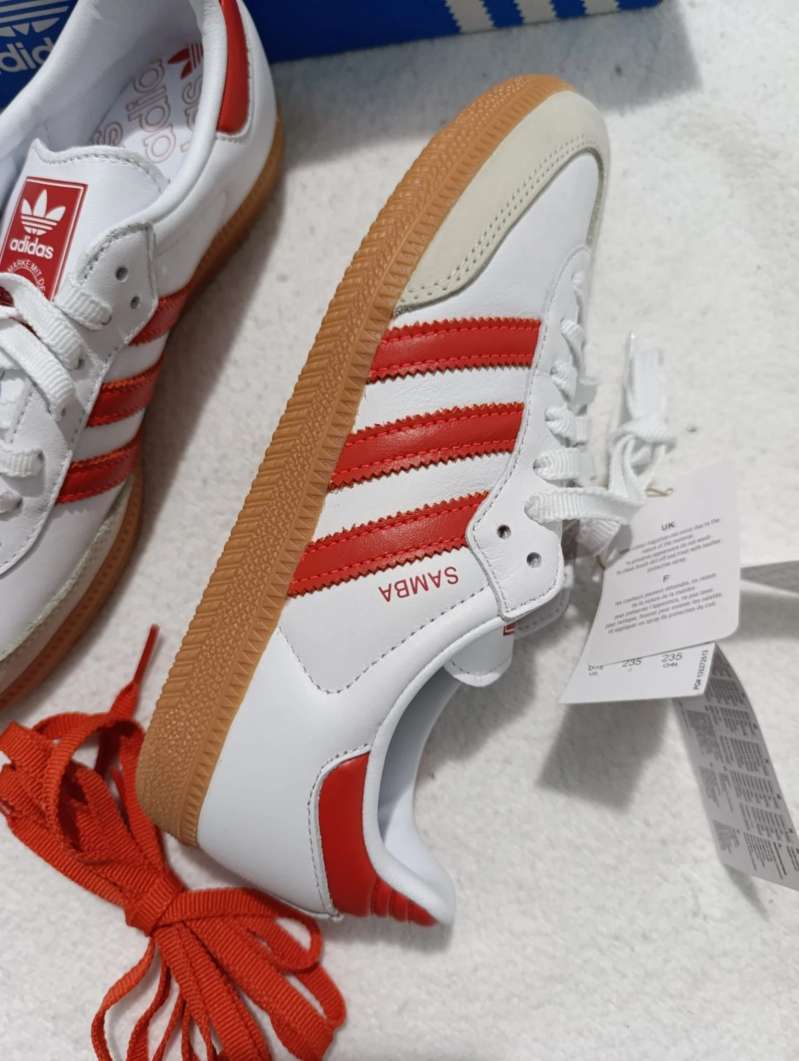 Adidas Samba genuine leather sneakers women size 38 – photo 5
